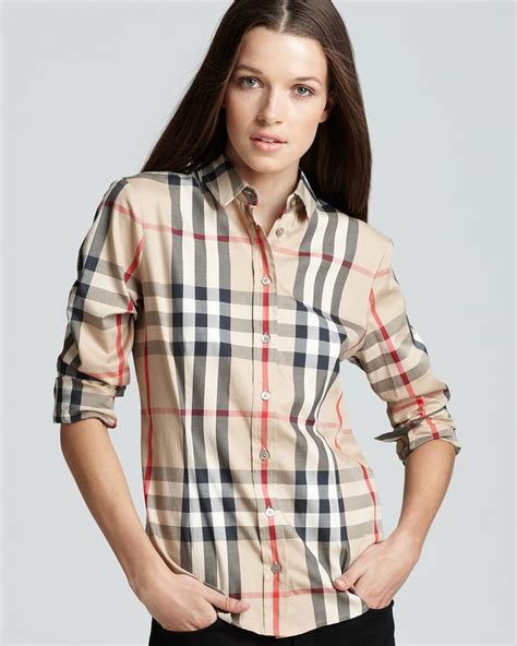 burberry brit women's tops|female Burberry shirts on sale.